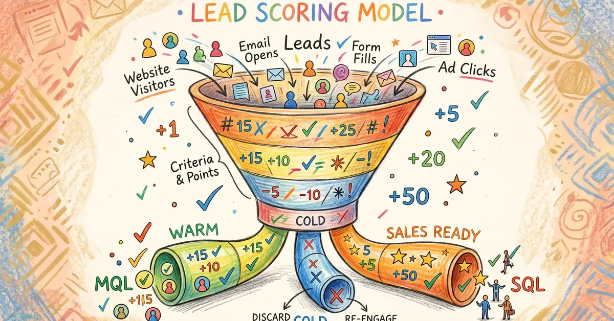 Lead Scoring Model Template: Build a Custom Scoring Rubric (Free Tool)