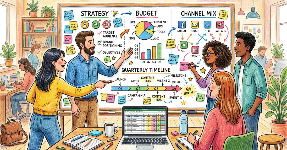 Marketing Plan Template 2026 (Free Excel Download)