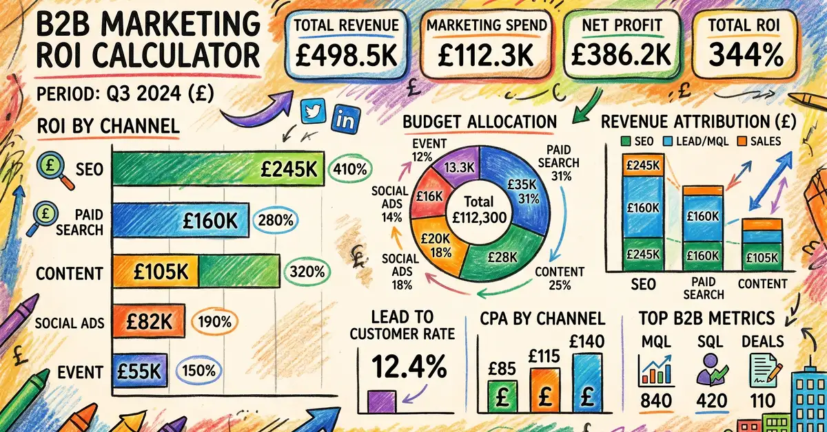 Marketing ROI Calculator: How to Measure and Maximise Your Return